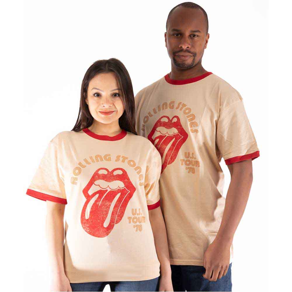 The Rolling Stones Unisex Ringer T-Shirt