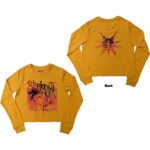 Slipknot Ladies Long Sleeve Crop Top