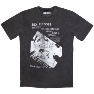 The Sex Pistols Unisex Stone Wash T-Shirt