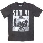 Sum 41 Unisex Stone Wash T-Shirt