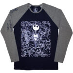 The Nightmare Before Christmas Unisex Raglan T-Shirt