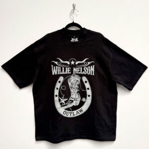 Willie Nelson Unisex Oversized Boxy T-Shirt
