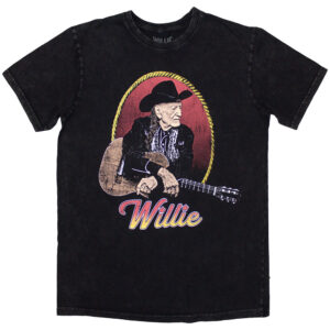 Willie Nelson Unisex Stone Wash T-Shirt