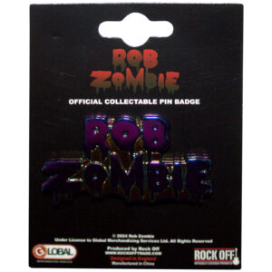 Rob Zombie Pin Badge