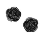 The Romance of Black Rose Stud