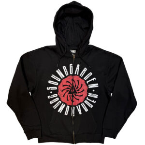 Soundgarden Unisex Zipped Hoodie